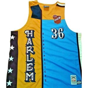 HARLEM GLOBETROTTERS MEN'S SIZE 3XL MEADOWLARK LEMON BASKETBALL JERSEY